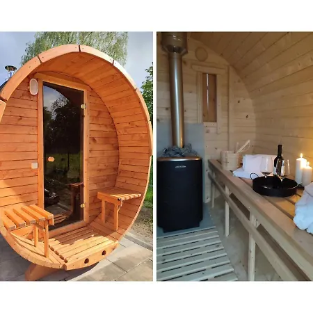 Sauna Balia - Nowa Osada Domki Przy Plazy - Caloroczne Domki Na Mazurach Ryn  Exterior photo